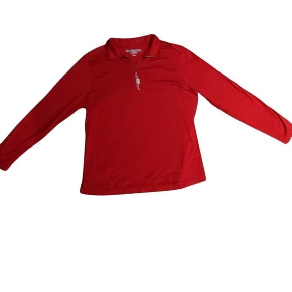 Greg Norman Play Dry Red Quarter-Zip Pullover – Medium, Pre-Owned Great Conditio - Picture 4 of 4